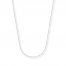 Mariner Chain Necklace 14K White Gold 16" Length