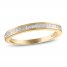 Diamond Wedding Band 1/3 ct tw Princess-cut 14K Yellow Gold