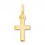 Cross Charm 14K Yellow Gold