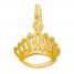 Tiara Charm 14K Yellow Gold