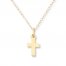 Children's Cross Necklace 14K Yellow Gold