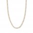 22" Figaro Chain Necklace 14K Two-Tone Gold Appx. 4.75mm