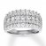 Diamond Anniversary Band 2 Carats tw 10K White Gold