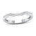 Diamond Wedding Band 1/20 ct tw Round-cut 10K White Gold