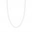 18" Singapore Chain 14K White Gold Appx. .8mm