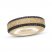 Neil Lane Men's Black Diamond Wedding Band 1/2 ct tw Round-Cut 14K Yellow Gold