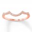 Previously Owned Diamond Wedding Band 1/8 ct tw 14K Rose Gold