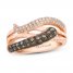 Le Vian Chocolatier Diamond Ring 5/8 ct tw 14K Strawberry Gold