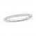 Diamond Wedding Band 1/15 ct tw Round-cut 14K White Gold