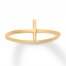 Cross Ring 14K Yellow Gold
