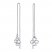 AYLLU Threader Earrings Sterling Silver