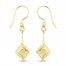 Dangle Earrings 14K Yellow Gold