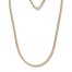 22" Franco Chain Necklace 14K Yellow Gold Appx. 2.6mm