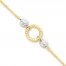 Circle Anklet 14K Two-Tone Gold