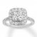 Previously Owned Diamond Engagement Ring 1-3/8 ct tw Round-cut 14K White Gold