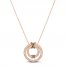Le Vian Necklace 7/8 ct tw Diamonds 14K Strawberry Gold 18"