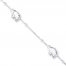 Elephant Anklet Sterling Silver 9" Length