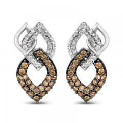 Le Vian Chocolatier Diamond Earrings 5/8 ct tw 14K Vanilla Gold