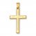 Cross Charm 14K Yellow Gold