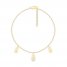 Diamond Pineapple Anklet 10K Yellow Gold