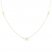 3 Crosses Necklace 10K Yellow Gold 18"