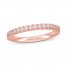 Neil Lane Diamond Wedding Band 3/8 ct tw 14K Rose Gold