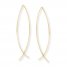 Threader Earrings 14K Yellow Gold