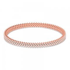 Diamond Fashion Bracelet 3 ct tw 10K Rose Gold 7"