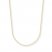 Cable Chain Necklace 14K Yellow Gold 16" Length