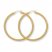Hoop Earrings 14K Yellow Gold 50mm