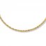 Rope Necklace 14K Yellow Gold 22" Length