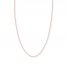 16" Snake Chain 14K Rose Gold Appx. 1mm