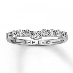 Previously Owned Leo Diamond Ring 1/2 ct tw 14K White Gold