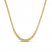 Infinity Necklace 14K Yellow Gold 18"