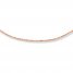 Rope Chain Necklace 10K Rose Gold 24" Length