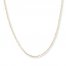 Singapore Chain 14K Two-Tone Gold 20" Length