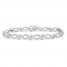 Diamond Bracelet 1 ct tw Sterling Silver