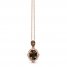 Le Vian Quartz Necklace 1/6 ct tw 14K Strawberry Gold 18"