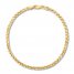 Box Chain Bracelet 10K Yellow Gold 9" Length