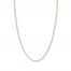 18" Textured Rope Chain 14K Yellow Gold Appx. 1.56mm