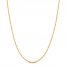 Men's Rope Chain 14K Yellow Gold 22"