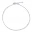 Cable Link Chain Anklet Sterling Silver 10" Length