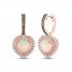 Le Vian Opal Earrings 1 ct tw Diamonds 14K Strawberry Gold