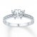 Diamond Butterfly Ring 1/4 ct tw Round-cut 10K White Gold