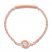 Chain Ring with Diamond Accent 14K Rose Gold