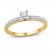 Diamond Promise Ring 1/6 ct tw Round-cut 10K Yellow Gold