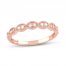 Diamond Anniversary Ring 1/10 ct tw 10K Rose Gold