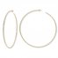 Large Hoop Earrings 14K Yellow Gold