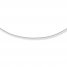 Adjustable Chain Necklace Sterling Silver 24-inch Length