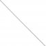 Cable Chain Necklace 14K White Gold 18"